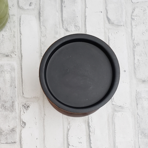 Crate and Barrel Wooden Pillar Candle Curve Holder - Picture 11 of 11